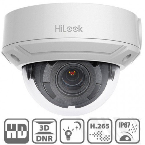 HiLook, IPC-D650H-V[2.8-12mm], 5 MP IR VF Network Dome Camera